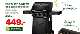 Welkoop Napoleon Legend 365 gasbarbecue aanbieding