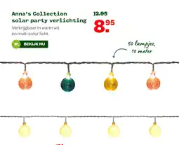 Welkoop Anna's Collection solar party verlichting aanbieding