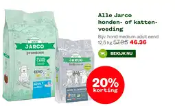 Welkoop Alle Jarco honden- of katten- voeding aanbieding