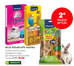 Welkoop Alle Vitakraft snacks aanbieding