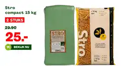 Welkoop Stro compact 15 kg aanbieding