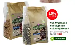 Welkoop Via Organica biologisch tuinvogelvoer aanbieding