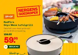 Welkoop RedFire Onyx Mesa tafelgrill aanbieding