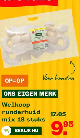 Welkoop Welkoop runderhuid aanbieding