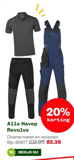 Welkoop Alle Havep Revolve aanbieding