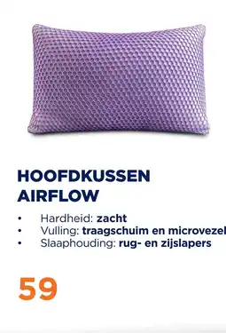TotaalBED Hoofdkussen Airflow | traagschuim aanbieding