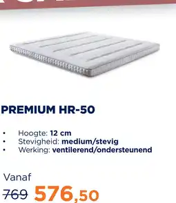 TotaalBED Topmatras Premium | HR-50 aanbieding