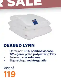 TotaalBED Dekbed Lynn bamboe | alle seizoenen aanbieding