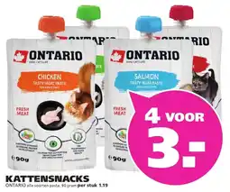 Ranzijn KATTENSNACKS ONTARIO aanbieding