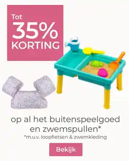 Prenatal op al het buitenspeelgoed en zwemspullen* aanbieding
