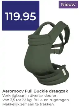 Prenatal Aeromoov Full Buckle draagzak aanbieding