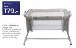 Prenatal Chicco Next2me Magic Evo aanbieding