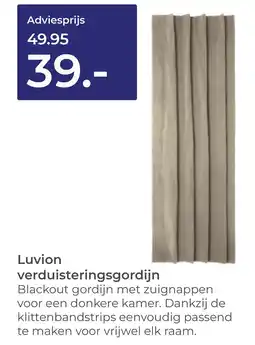 Prenatal Luvion verduisteringsgordijn aanbieding