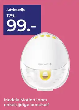 Prenatal Medela Motion Inbra enkelzijdige borstkolf aanbieding