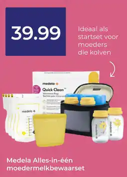 Prenatal Medela Alles-in-één moedermelkbewaarset aanbieding