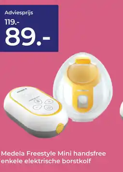 Prenatal Medela Freestyle Mini handsfree enkele elektrische borstkolf aanbieding