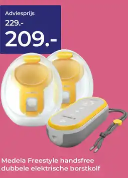 Prenatal Medela Freestyle handsfree dubbele elektrische borstkolf aanbieding