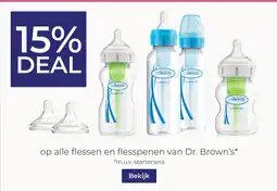Prenatal op alle flessen en flesspenen van Dr. Brown's* aanbieding