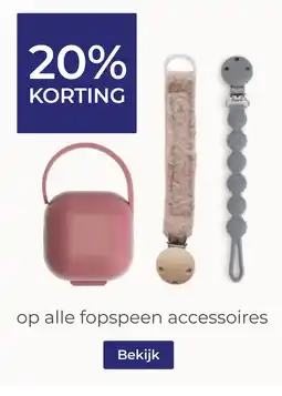 Prenatal op alle fopspeen accessoires aanbieding