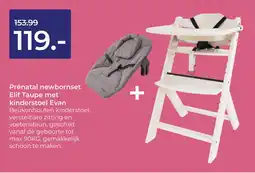 Prenatal Prénatal newbornset Elif Taupe met aanbieding
