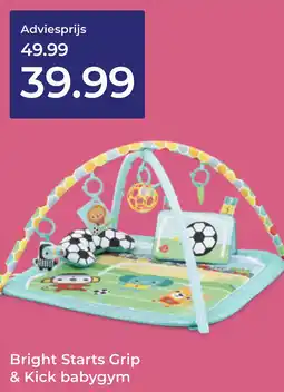 Prenatal Bright Starts Grip & Kick babygym aanbieding