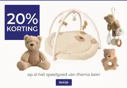 Prenatal op al het speelgoed van thema beer aanbieding