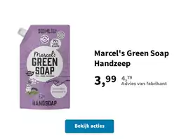 Plein.nl Marcel's Green Soap Handzeep aanbieding