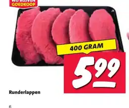Nettorama Runderlappen aanbieding
