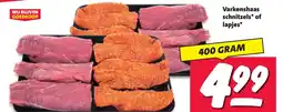 Nettorama Varkenshaas schnitzels* of lapjes aanbieding