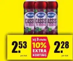 Nettorama CASSIS aanbieding