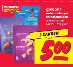 Nettorama gwoonº notenmelanges en notenmixen aanbieding