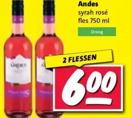Nettorama Andes aanbieding