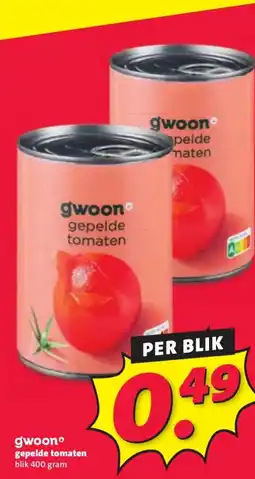 Nettorama gwoonº gepelde tomaten aanbieding