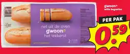 Nettorama gwoonº witte baguettes aanbieding
