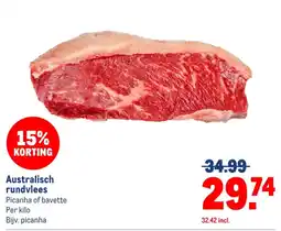 Makro Australisch rundvlees aanbieding
