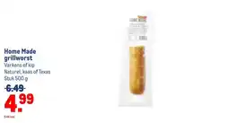 Makro Home Made grillworst aanbieding