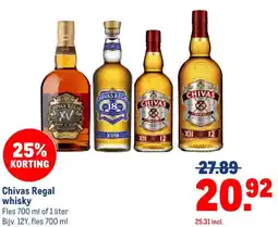 Makro Chivas Regal whisky aanbieding