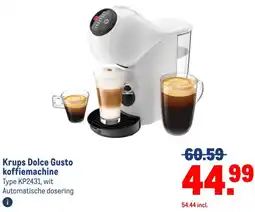 Makro Krups Dolce Gusto koffiemachine aanbieding