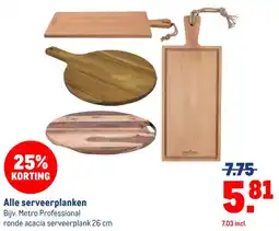 Makro Alle serveerplanken aanbieding