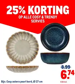 Makro OP ALLE COSY & TRENDY SERVIES aanbieding