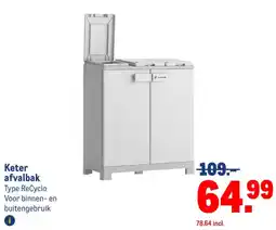 Makro Keter afvalbak aanbieding