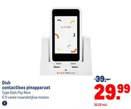 Makro Dish contactloos pinapparaat aanbieding