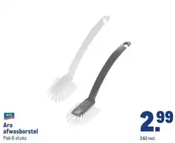 Makro Aro afwasborstel aanbieding