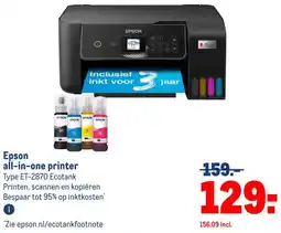 Makro Epson all-in-one printer aanbieding
