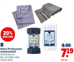 Makro Metro Professional keukentextiel aanbieding