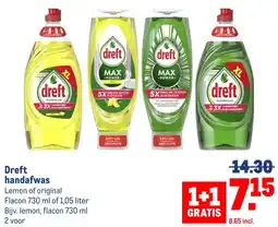 Makro Dreft handafwas aanbieding