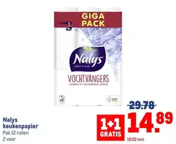 Makro Nalys keukenpapier aanbieding