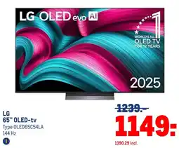 Makro LG 65 OLED-tv aanbieding