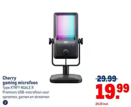 Makro Cherry gaming microfoon aanbieding
