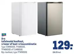Makro Aro tafelmodel koelkast, vriezer of koel-vriescombinatie aanbieding